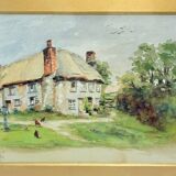 Painting - Signed watercolor
