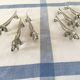 Knife holder dogs bassets metal