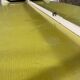 Yellow vintage kitchen furniture in Formica