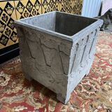 Cache-pot époque art déco en ciment signé « louis lonati dijon »