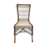 Chaise ancienne en rotin