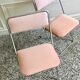 Restored vintage folding chairs