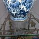 Royal Delft vase. Hand-painted.