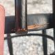 Duo chairs Thonet Austria seated cannée bistro blackened wood
