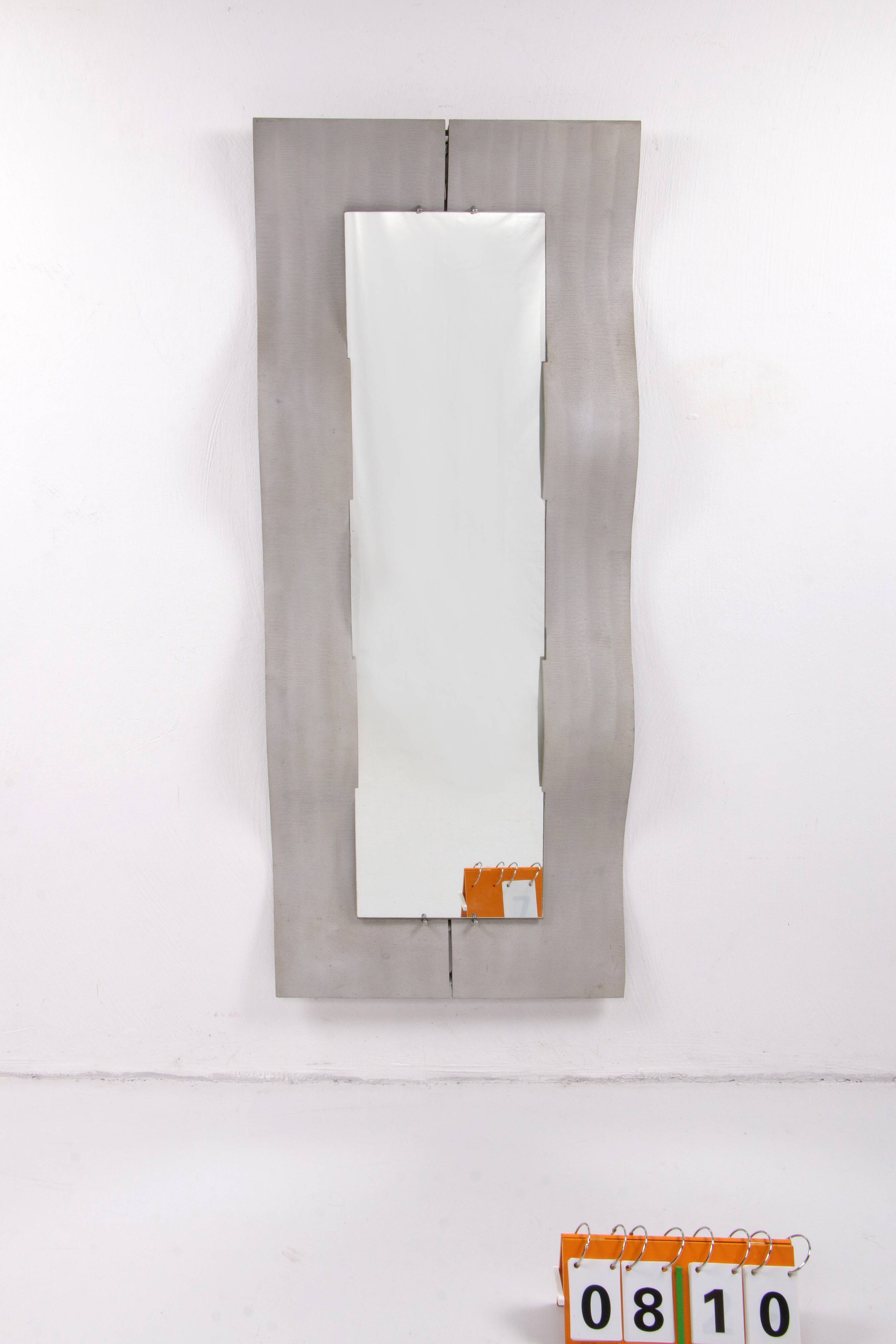 Wall mirror design by Lorenzo Burchiellaro 1970, Italy