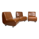 Curve armless armchairs, 1970s