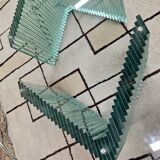 Italian glass coffee table 1970s