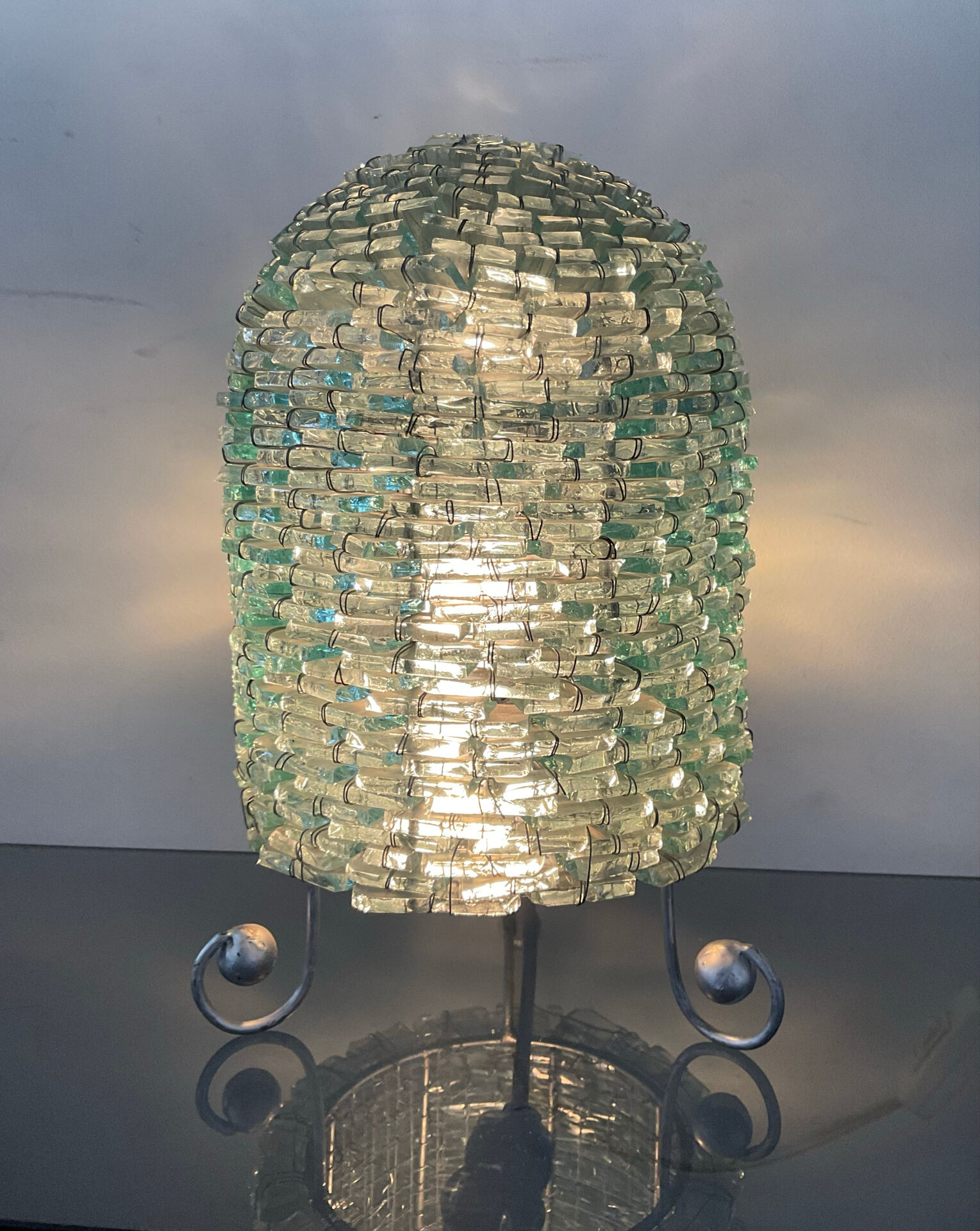 Vintage Italian Tao lamp from the 1970s.