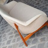 Sofa organic Danish Ib Kofod - Larsen for Carlo Gahrn of 1957