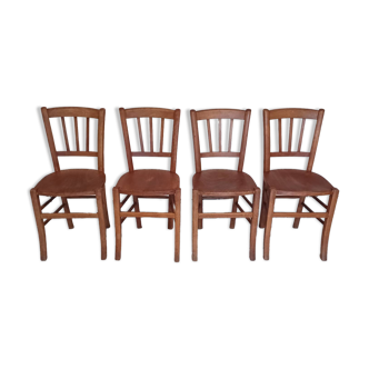 Set of 4 Luterma bistro chairs
