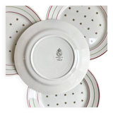 4 Luneville 50s flat plates