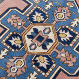 6x9 oushak vintage rug, 186x267cm