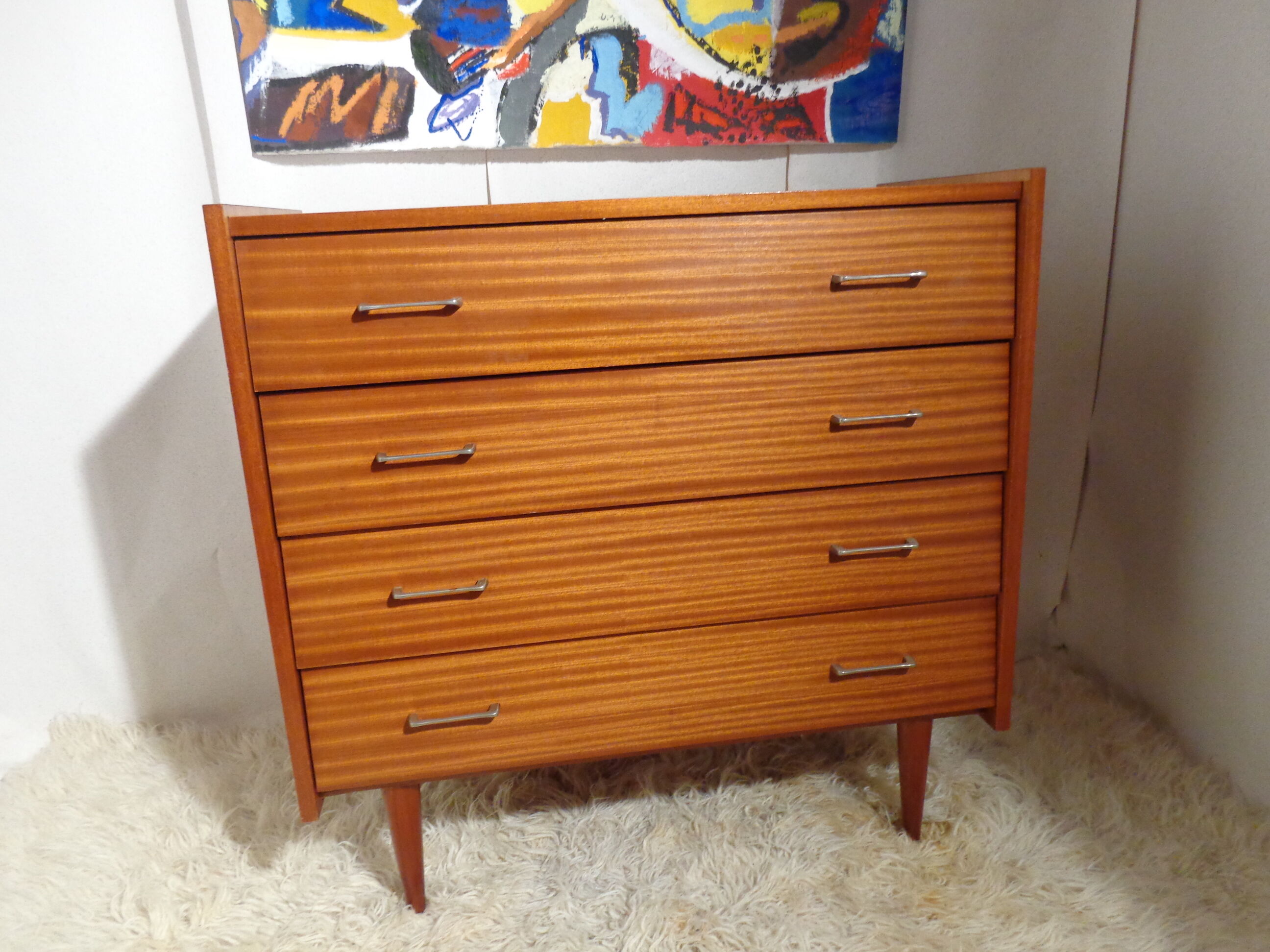 Vintage chest of drawers from the 60s