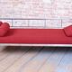 Bauhaus Sofa in Chrome and Upholstery by Hynek Gottwald, Czech, 1930s