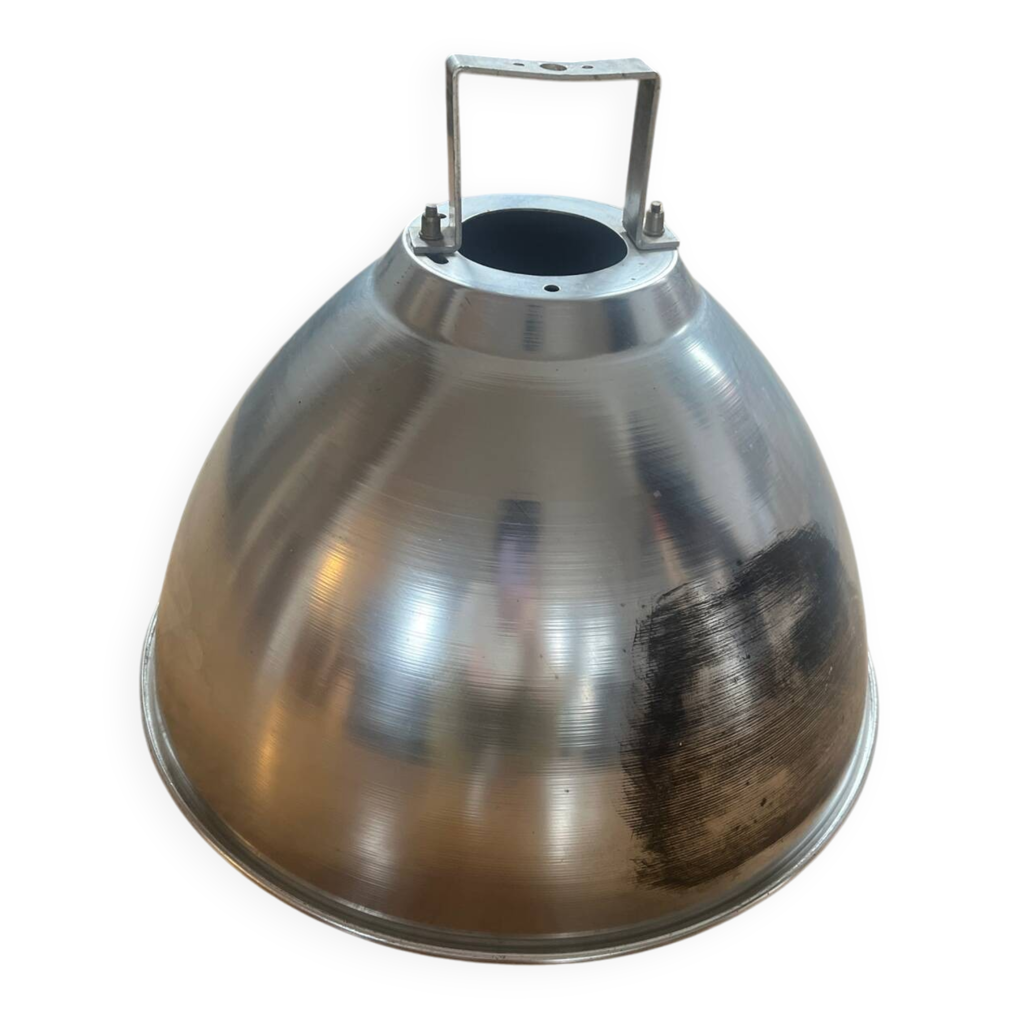 Vintage industrial metal suspension