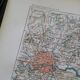 Old map of London and the Thames - 1879 | Vintage wall decoration