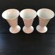 Set of 3 porcelain coffee bowls