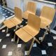 Set of 4 stackable chairs, Ronan & Erwan Bouroullec for HAY Copenhagen.