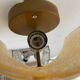6 Murano glass sconces with gold inlays, Italy 1990