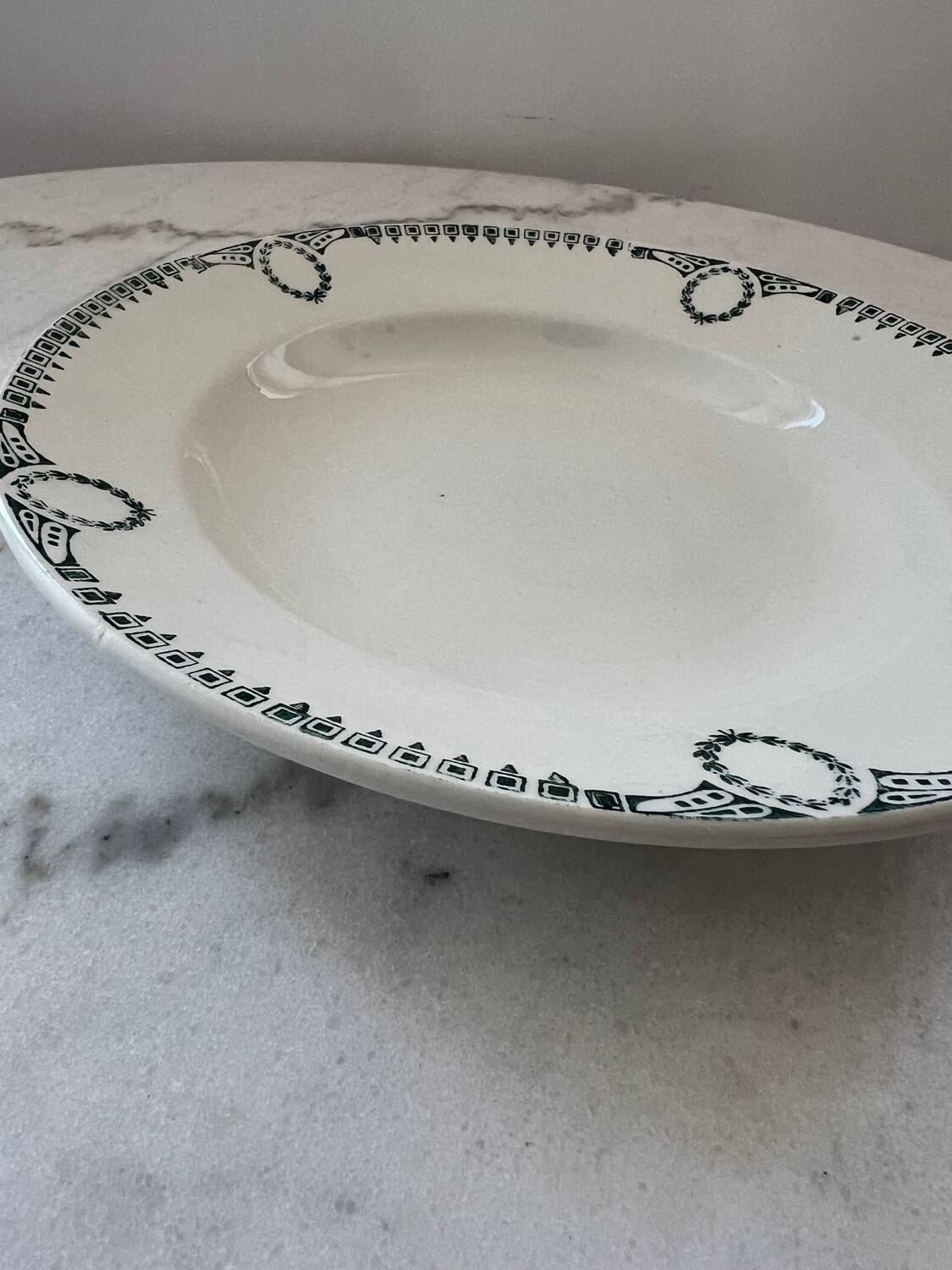 Earthenware Deep Plate by Ceranord