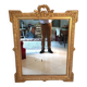 Louis XVI style and 19th century fireplace mirror