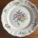 2 flat plates Lunéville earthenware