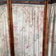 Vintage rattan screen