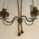 Paire d'appliques en bronze de style Louis XVI