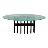 Table basse sculpturale en verre de Heinz Lilienthal 1970, Allemagne