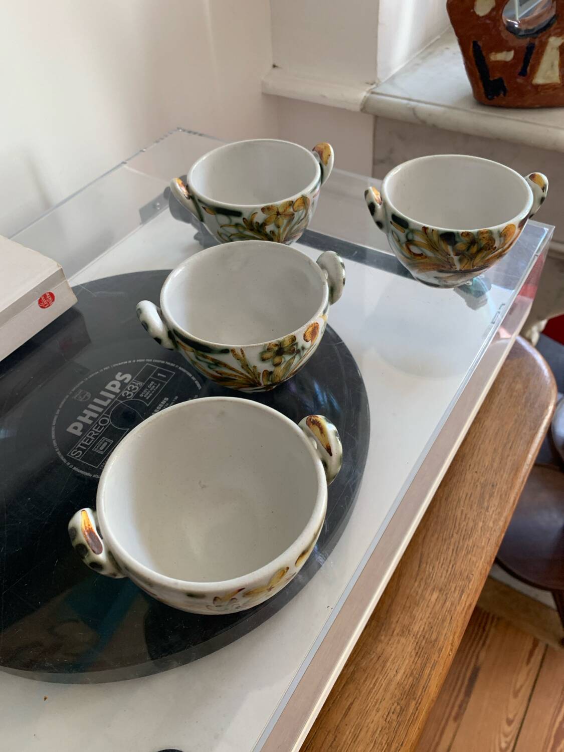 Kéraluc Quimper stoneware bowls