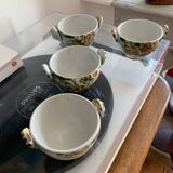 Kéraluc Quimper stoneware bowls