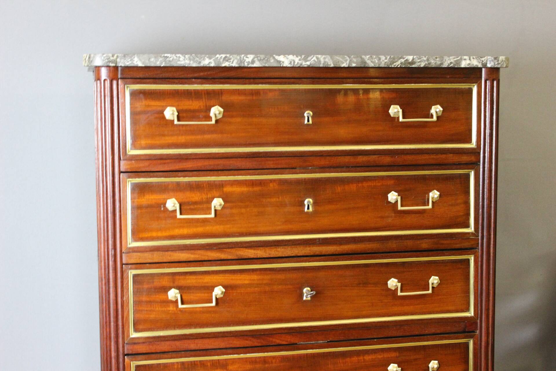 Semainier louis XVI en acajou XVIII