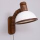 Steinhauer set Oak wood Wall lamps 1970s