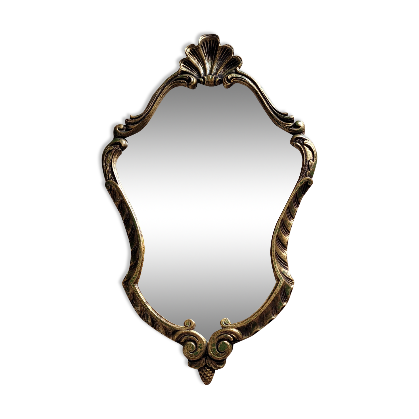 Wooden gilded mirror 51x31