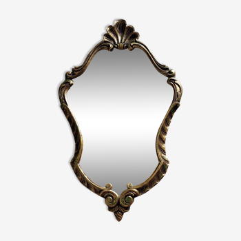 Wooden gilded mirror 51x31