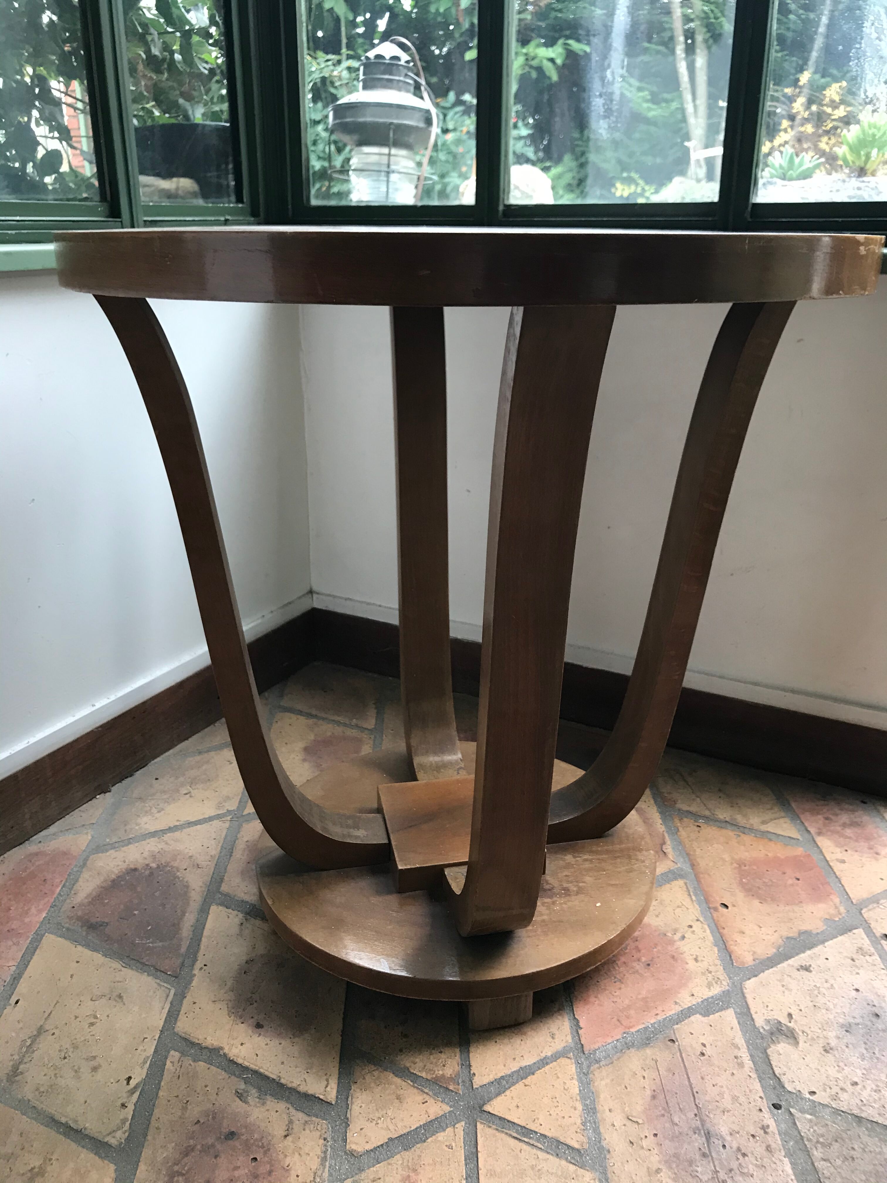 Art deco side table
