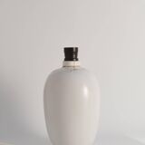 Art Deco White Seashell Motif Table lamp By Anna Lisa Thomson, Upsala Ekeby