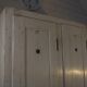 White wooden cabinet