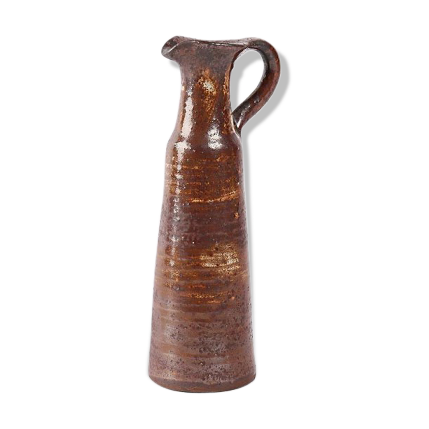 Pitcher in camel earth, Jacques Pouchain for Atelier Dieulefit