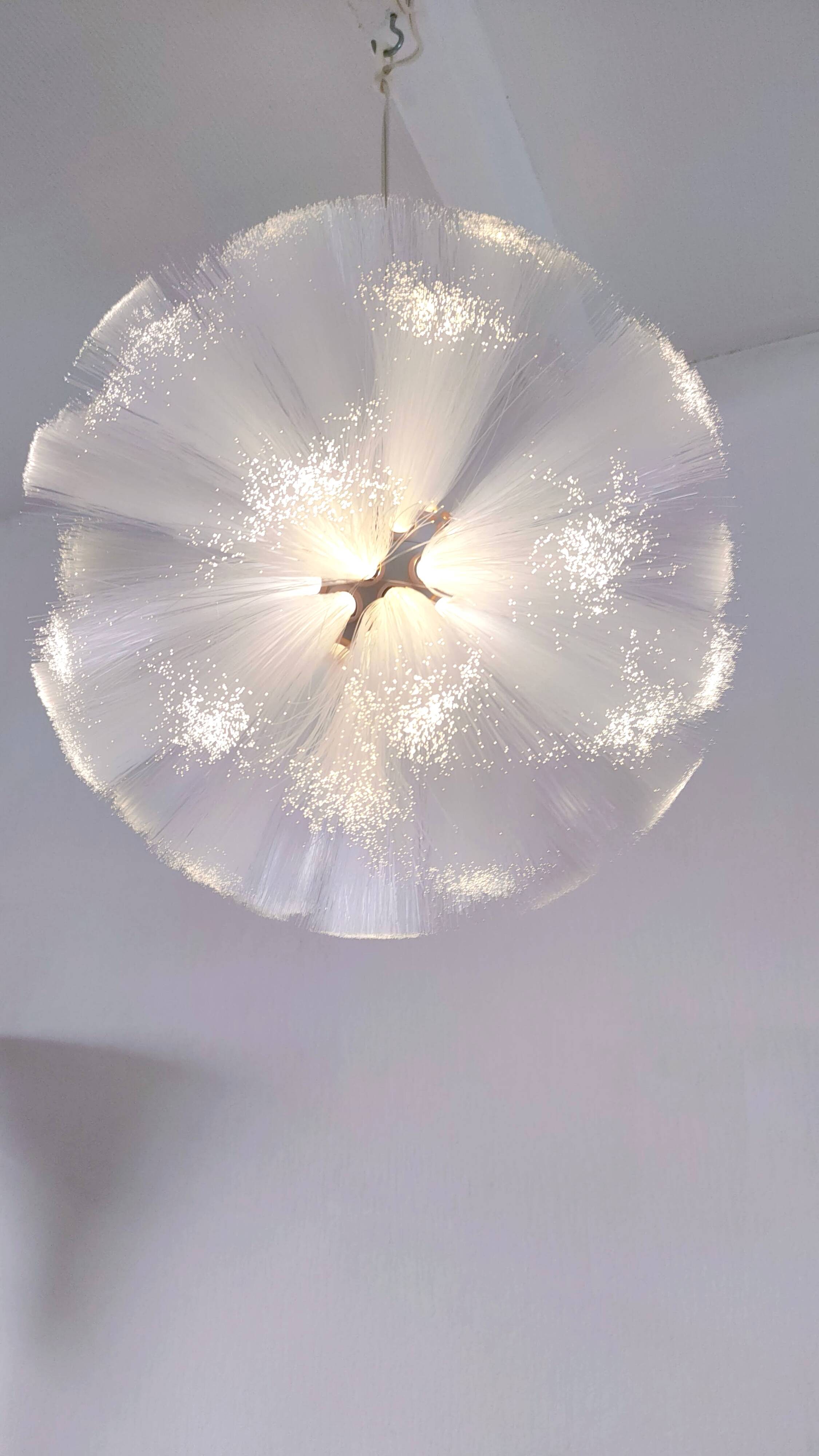 Vintage Kallt fiber optic pendant light