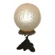 Lampe boule verre pressé 1930