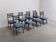 Set of 8 'S4' dining chairs by Alfred Hendrickx for Belform, 1950s