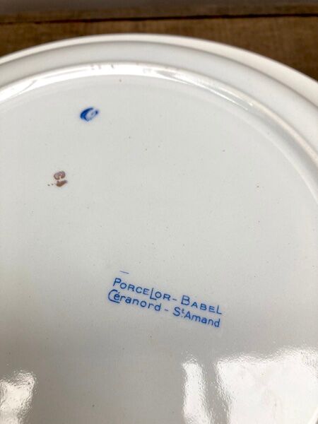 Hollow dish Ceranord St Amand