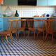 Suite 6 chairs Baumann menuet