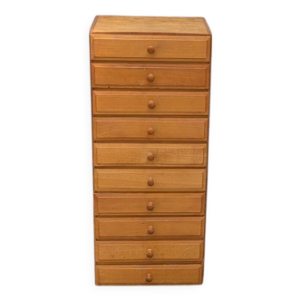 Vintage furniture with drawers; layette