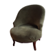 Fauteuil crapaud velours