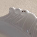 Plat en porcelaine à feu