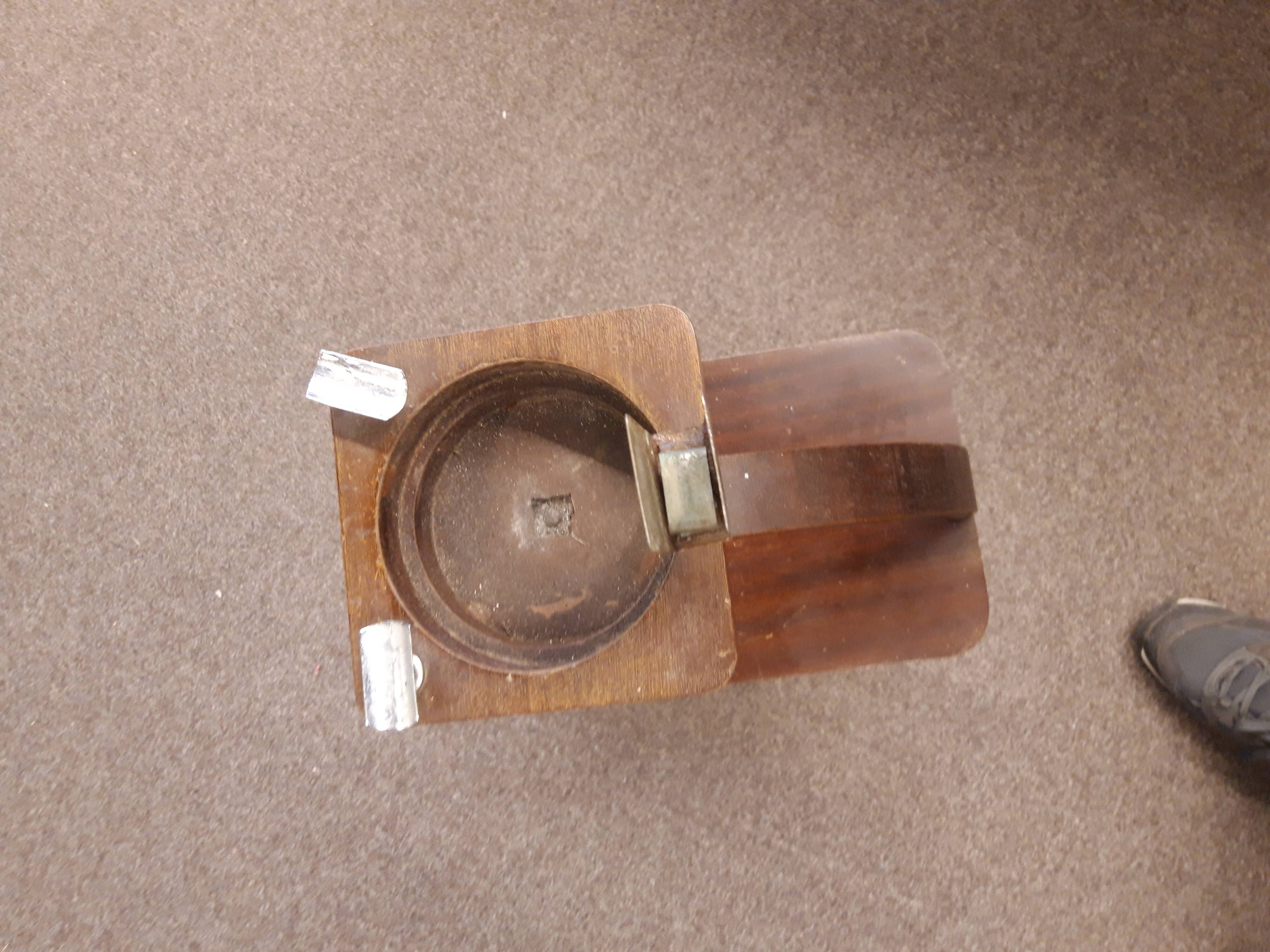 Cendrier sur pied art déco