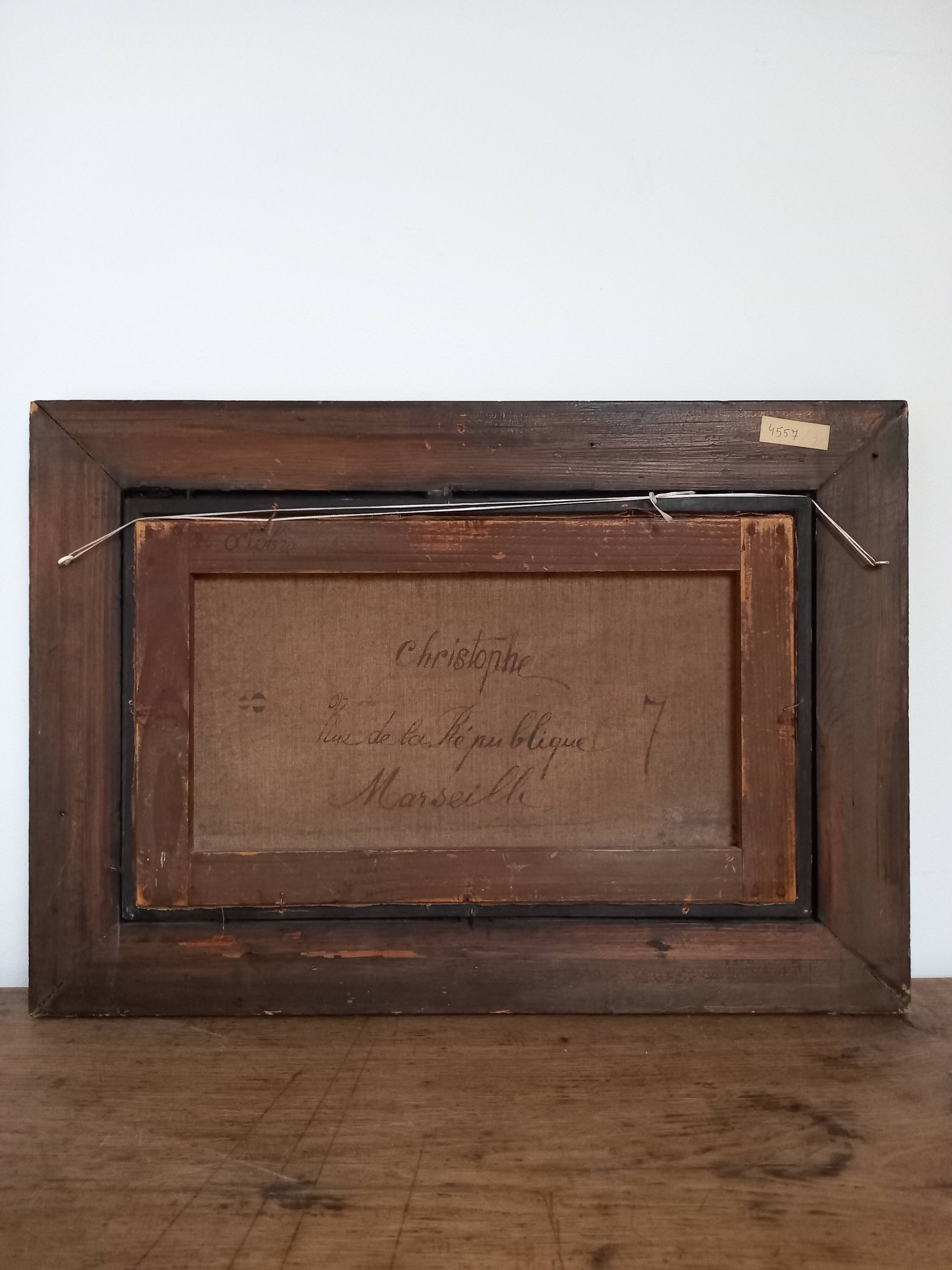 Marseille oil painting