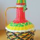 Bouteille scoubidous viresa 60s